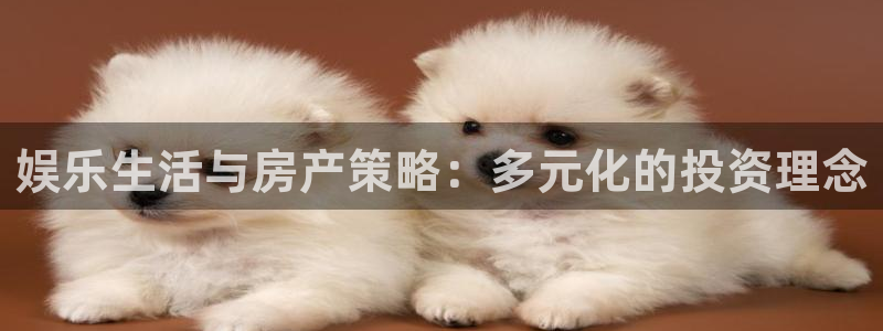 3d和值走势图2元网：娱乐生活与房产策略：多元化的投资理念