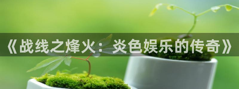2元网走势图表：《战线之烽火：炎色娱乐的传奇》