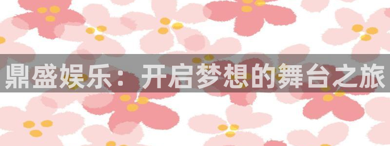 2元彩票官网：鼎盛娱乐：开启梦想的舞台之旅